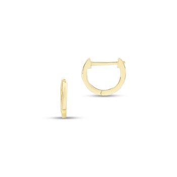 KÜPEMini Halka Altın Küpe - 1cm - Penna Jewels